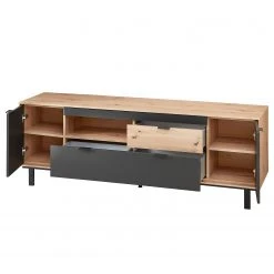 Fashion For Home TV-Lowboard Leox - Graphit / Eiche Artisan Dekor 7 Fashion For Home TV-Lowboard Leox - Graphit / Eiche Artisan Dekor -Wohnzimmermöbel boutique en ligne 1000364251 220719 035 DETAILS P000000001000364251