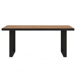 Red Living Couchtisch Trylith - Eiche Rustikal Dekor / Schwarz -Wohnzimmermöbel boutique en ligne 1000364611 220719 030 DETAILS P000000001000364611