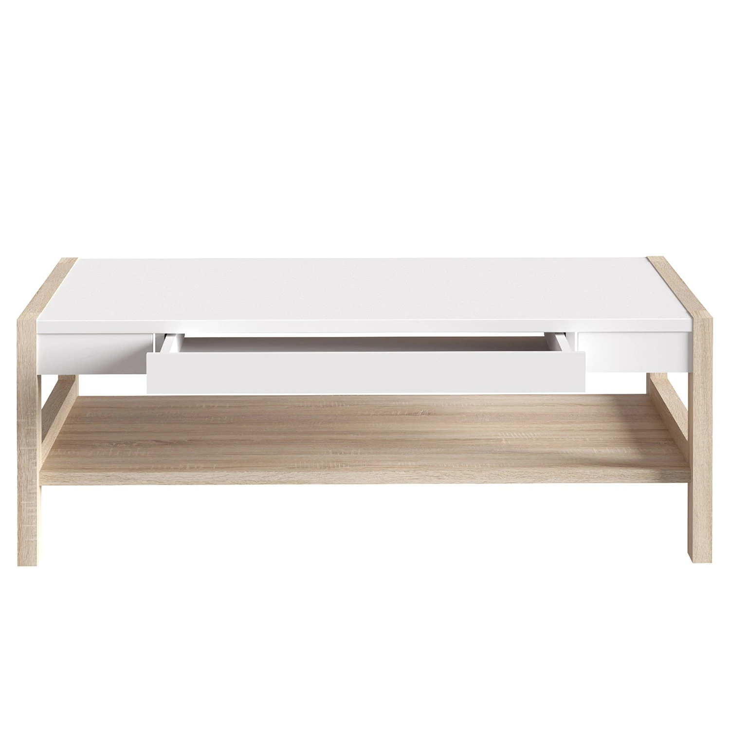 Loftscape Couchtisch Thurles - Eiche Sonoma Dekor / Weiß 5 Loftscape Couchtisch Thurles - Eiche Sonoma Dekor / Weiß – Bild 5