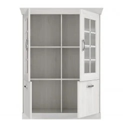 Ridgevalley Vitrinenschrank Boolamore I - Kiefer Weiß Dekor -Wohnzimmermöbel boutique en ligne 1000364886 220722 032 DETAILS P000000001000364886
