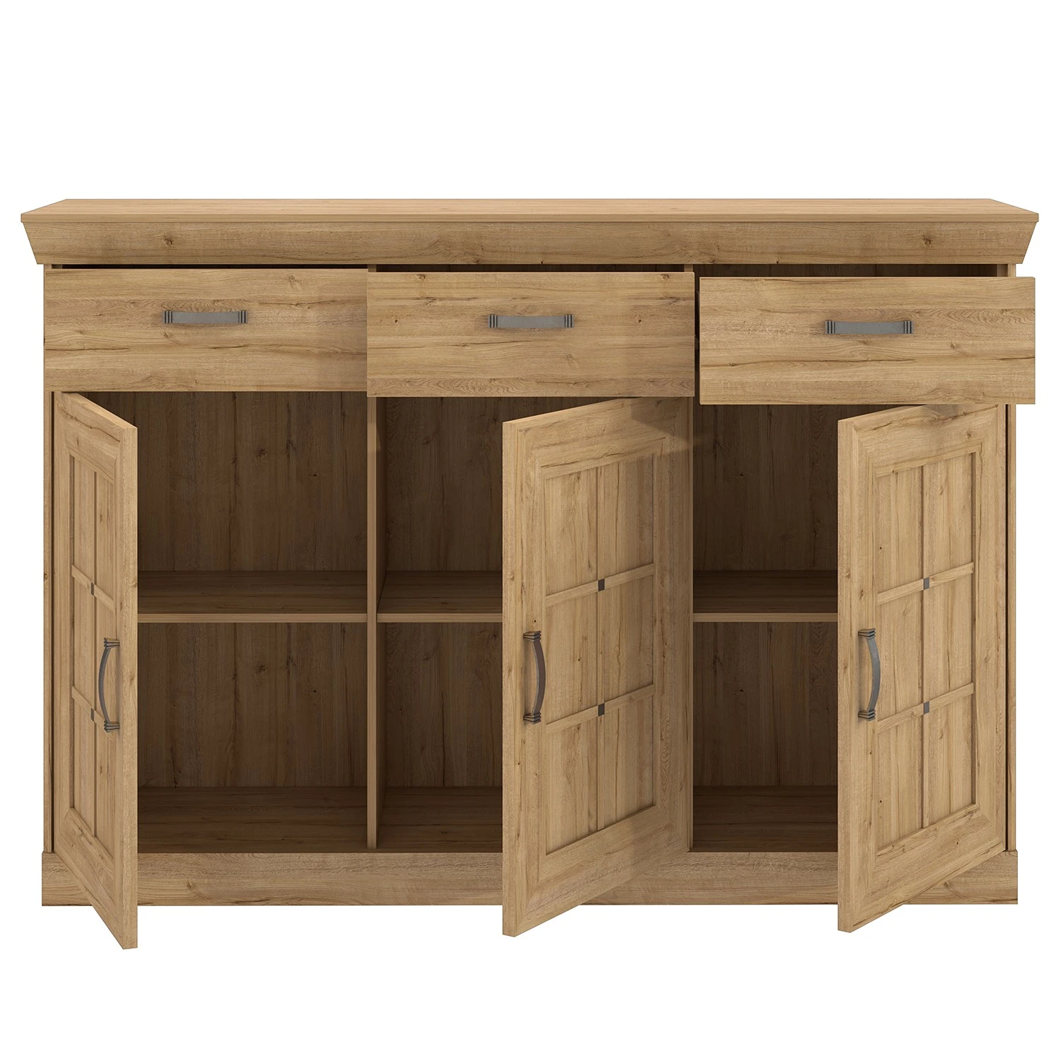 Ridgevalley Sideboard Boolamore III - Eiche Dekor 4 Ridgevalley Sideboard Boolamore III - Eiche Dekor – Bild 4