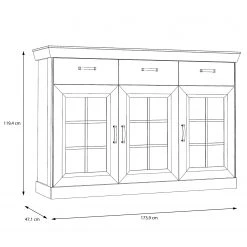 Ridgevalley Sideboard Boolamore III - Eiche Dekor 10 Ridgevalley Sideboard Boolamore III - Eiche Dekor -Wohnzimmermöbel boutique en ligne 1000364893 220722 500 SKETCH DETAILS P000000001000364893 sketch