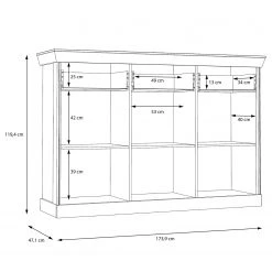 Ridgevalley Sideboard Boolamore III - Eiche Dekor 11 Ridgevalley Sideboard Boolamore III - Eiche Dekor -Wohnzimmermöbel boutique en ligne 1000364893 220722 501 SKETCH DETAILS P000000001000364893 sketch