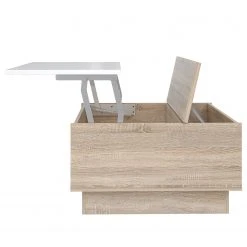 Loftscape Couchtisch Wijo - Eiche Sonoma Dekor / Weiß -Wohnzimmermöbel boutique en ligne 1000364898 220722 032 DETAILS P000000001000364898