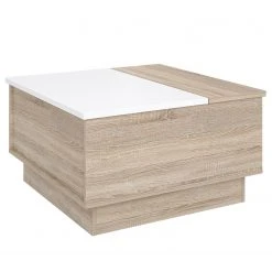 Loftscape Couchtisch Wijo - Eiche Sonoma Dekor / Weiß -Wohnzimmermöbel boutique en ligne 1000364898 220722 033 DETAILS P000000001000364898