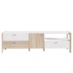 Loftscape TV-Lowboard Thurles - Eiche Sonoma Dekor / Weiß 9 Loftscape TV-Lowboard Thurles - Eiche Sonoma Dekor / Weiß -Wohnzimmermöbel boutique en ligne 1000364899 220722 030 DETAILS P000000001000364899