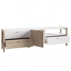 Loftscape TV-Lowboard Thurles - Eiche Sonoma Dekor / Weiß 10 Loftscape TV-Lowboard Thurles - Eiche Sonoma Dekor / Weiß -Wohnzimmermöbel boutique en ligne 1000364899 220722 031 DETAILS P000000001000364899