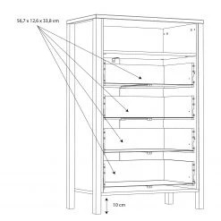 Red Living Kommode Kasala III - Eiche Riviera Dekor / Schwarz 13 Red Living Kommode Kasala III - Eiche Riviera Dekor / Schwarz -Wohnzimmermöbel boutique en ligne 1000364907 220722 501 SKETCH DETAILS P000000001000364907 sketch