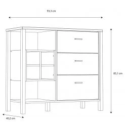 Red Living Kommode Kasala I - Eiche Riviera Dekor / Schwarz 14 Red Living Kommode Kasala I - Eiche Riviera Dekor / Schwarz -Wohnzimmermöbel boutique en ligne 1000364913 220722 500 SKETCH DETAILS P000000001000364913 sketch