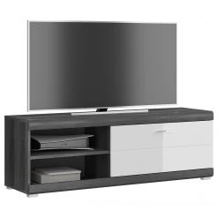 Loftscape Wohnwand Sarai II (4-teilig) - Hochglanz Weiß / Eiche Grau Dekor 12 Loftscape Wohnwand Sarai II (4-teilig) - Hochglanz Weiß / Eiche Grau Dekor -Wohnzimmermöbel boutique en ligne 1000365273 220728 040 DETAILS P000000001000365273