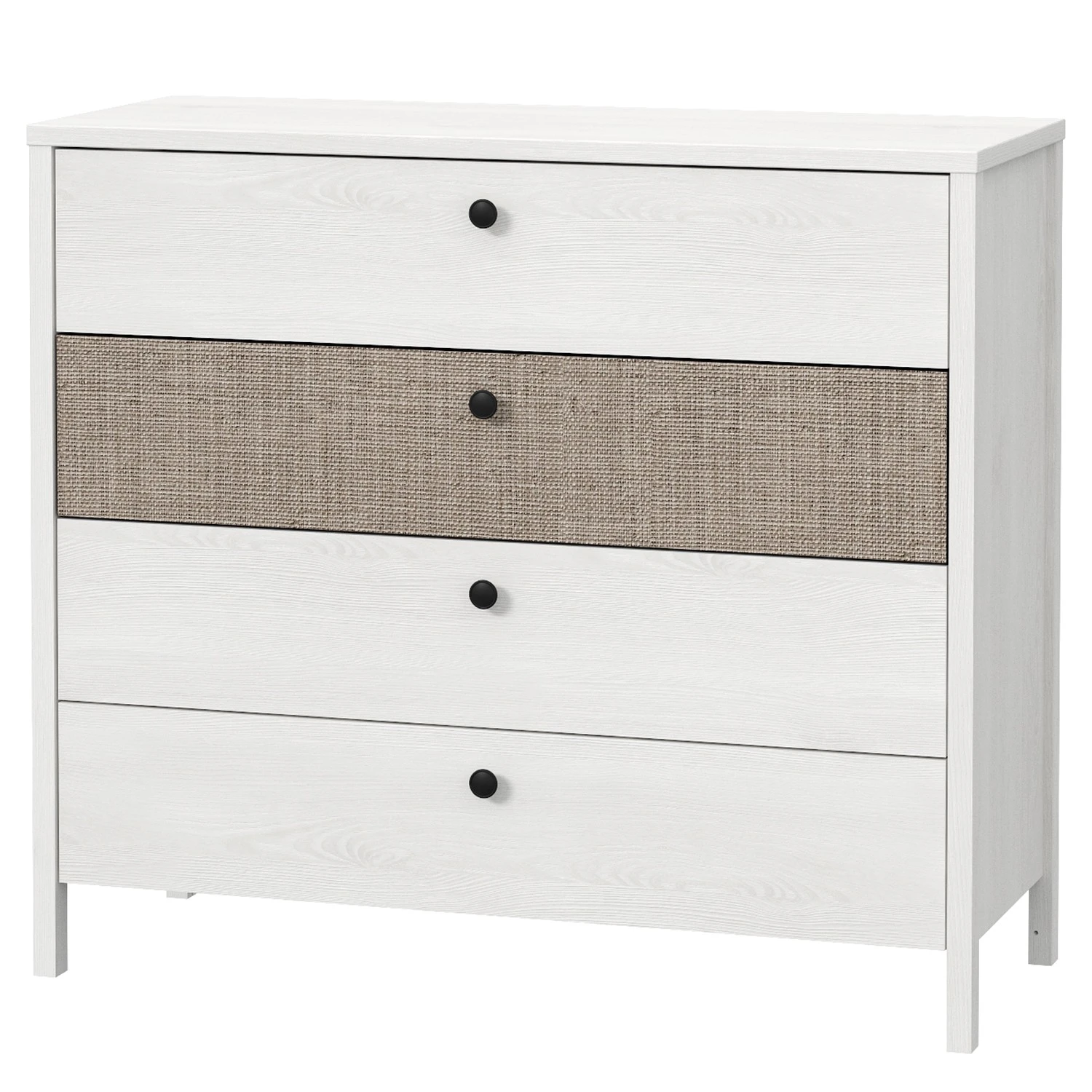 Loftscape Kommode Riecce - Schneeeiche Dekor / Grau 1 Loftscape Kommode Riecce - Schneeeiche Dekor / Grau