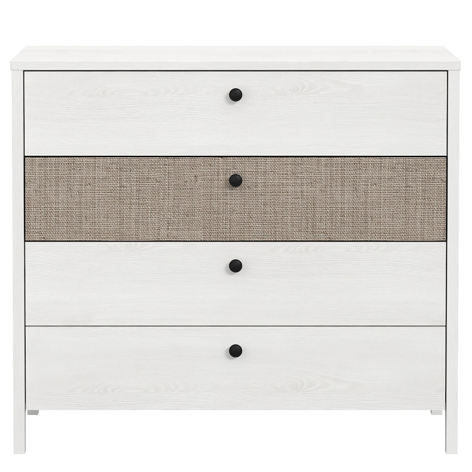 Loftscape Kommode Riecce - Schneeeiche Dekor / Grau 4 Loftscape Kommode Riecce - Schneeeiche Dekor / Grau – Bild 4