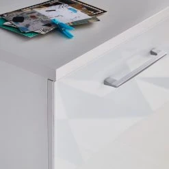 Germania Kommode Campo I - Glas - Weiß 9 Germania Kommode Campo I - Glas - Weiß -Wohnzimmermöbel boutique en ligne 1000366027 220809 031 DETAILS P000000001000366027