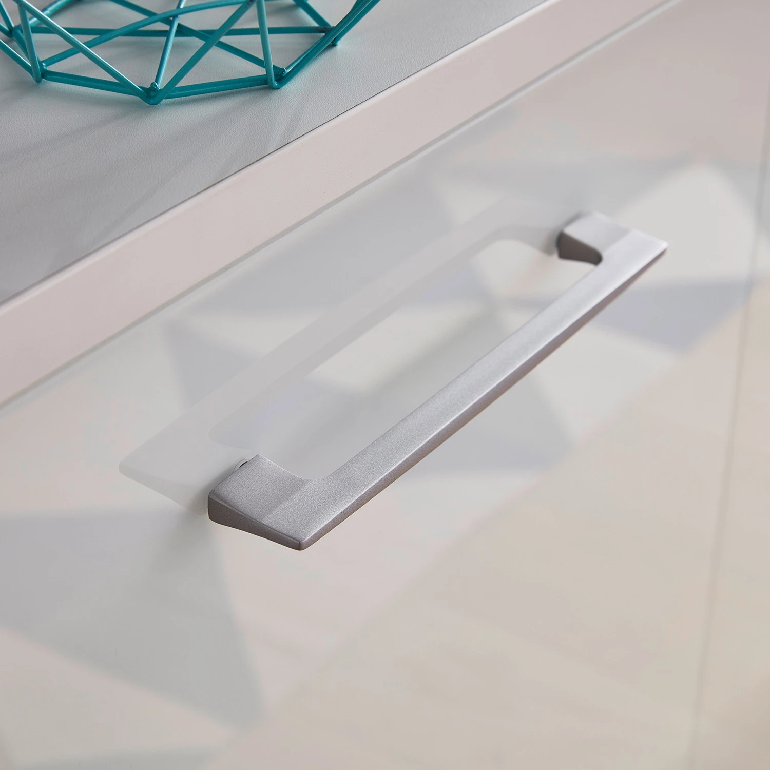 Germania Kommode Campo I - Glas - Weiß 5 Germania Kommode Campo I - Glas - Weiß – Bild 5