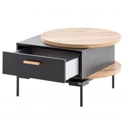 Schildmeyer Couchtisch Looks I - Schwarz / Eiche Dekor -Wohnzimmermöbel boutique en ligne 1000366036 220809 031 DETAILS P000000001000366036