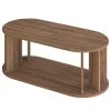 Temahome Couchtisch Nora - Echtholzfurnier - Nussbaum