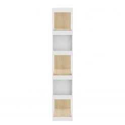 Temahome Regal Ella - Echtholzfurnier - Weiß / Eiche 12 Temahome Regal Ella - Echtholzfurnier - Weiß / Eiche -Wohnzimmermöbel boutique en ligne 1000366656 220906 040 DETAILS P000000001000366656