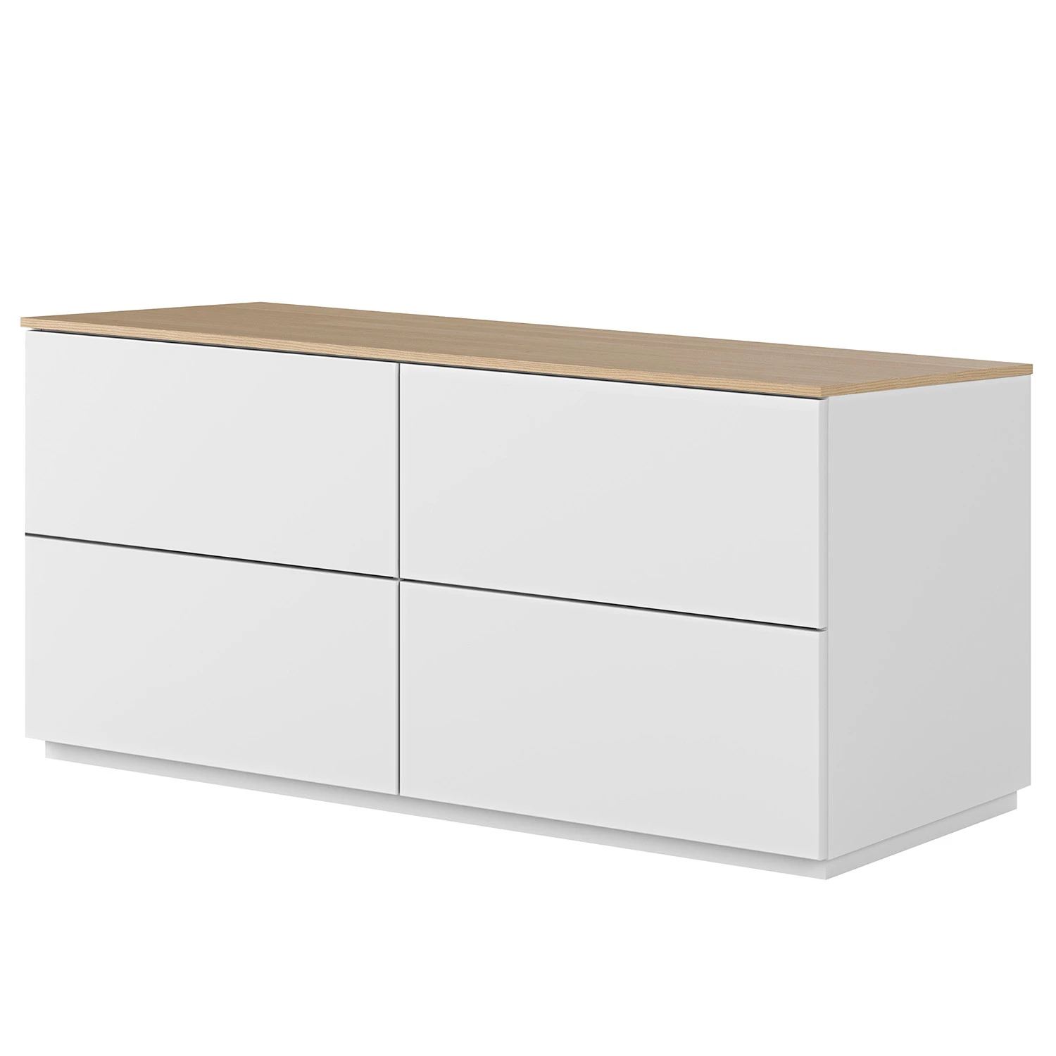Temahome Kommode Join VI - Weiß / Eiche 1 Temahome Kommode Join VI - Weiß / Eiche