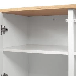 Temahome Sideboard Edge - Echtholzfurnier - / Weiß / Eiche 13 Temahome Sideboard Edge - Echtholzfurnier - / Weiß / Eiche -Wohnzimmermöbel boutique en ligne 1000366714 220906 040 DETAILS P000000001000366714