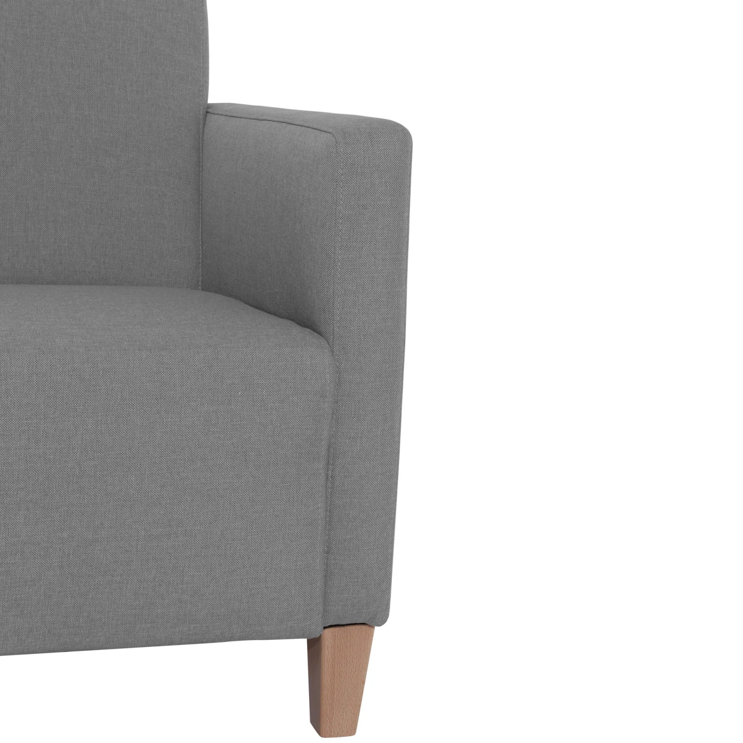 Max Winzer Sessel Pitera Leinenoptik - Grau 6 Max Winzer Sessel Pitera Leinenoptik - Grau – Bild 6