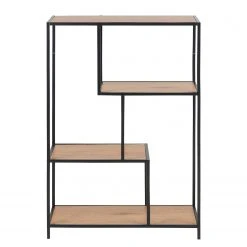 Red Living Regal Coogee I - Eiche Dekor / Schwarz - Höhe: 114 cm 12 Red Living Regal Coogee I - Eiche Dekor / Schwarz - Höhe: 114 cm -Wohnzimmermöbel boutique en ligne actona 02 11 2017 wohnen 114 cm 5006844