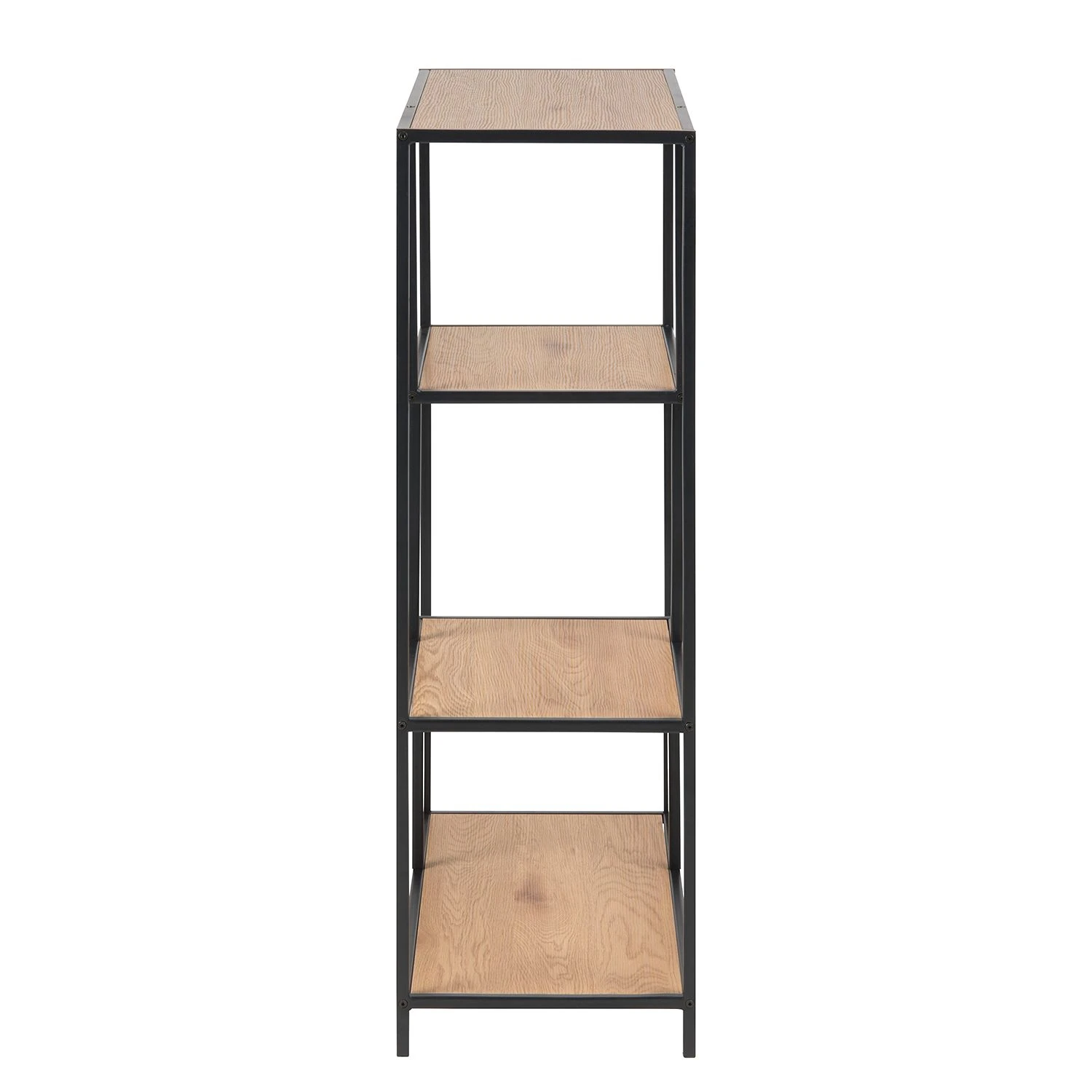 Red Living Regal Coogee I - Eiche Dekor / Schwarz - Höhe: 114 cm 7 Red Living Regal Coogee I - Eiche Dekor / Schwarz - Höhe: 114 cm – Bild 7