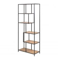 Red Living Regal Coogee I - Eiche Dekor / Schwarz - Höhe: 185 cm