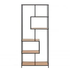 Red Living Regal Coogee I - Eiche Dekor / Schwarz - Höhe: 185 cm 14 Red Living Regal Coogee I - Eiche Dekor / Schwarz - Höhe: 185 cm -Wohnzimmermöbel boutique en ligne actona 02 11 2017 wohnen 185 cm 5006856