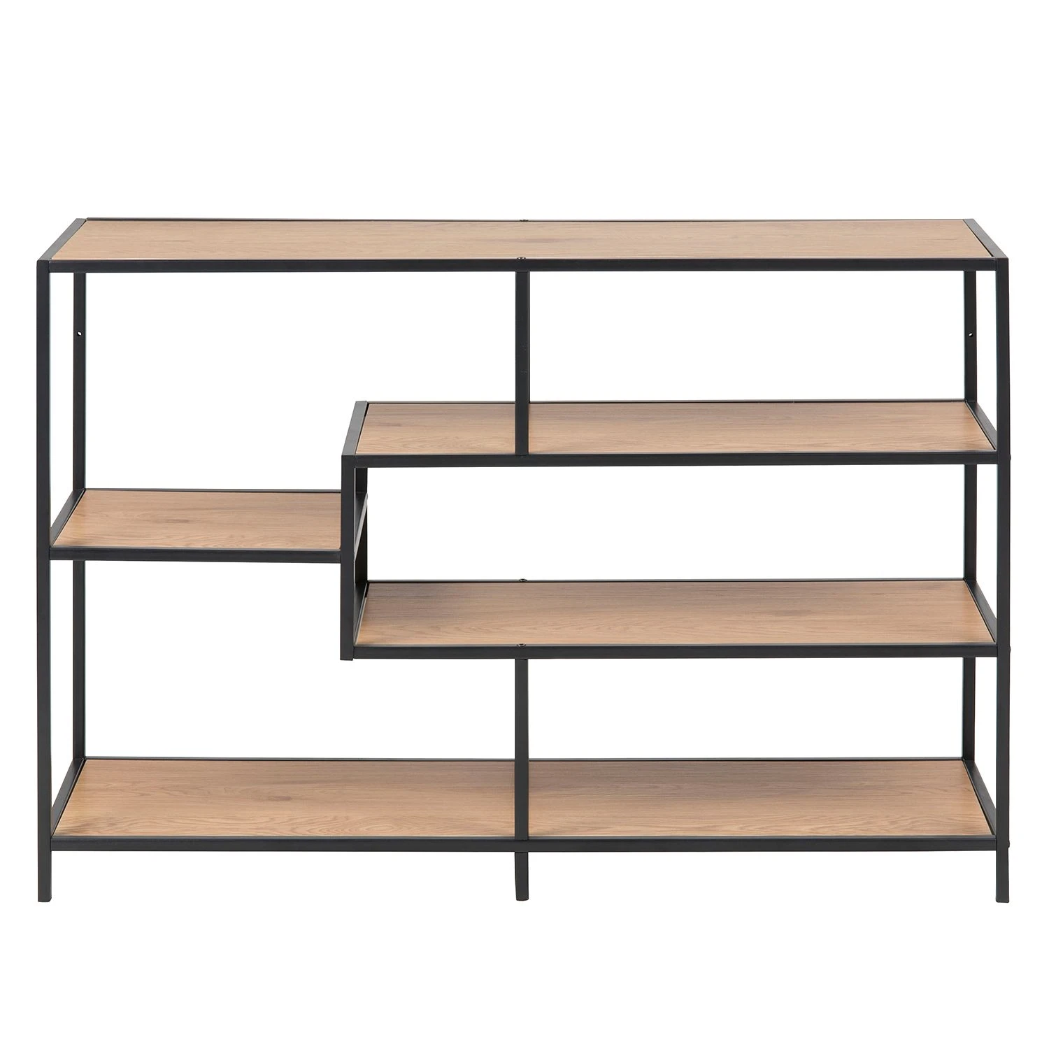 Red Living Regal Coogee II - Eiche Dekor / Schwarz 5 Red Living Regal Coogee II - Eiche Dekor / Schwarz – Bild 5