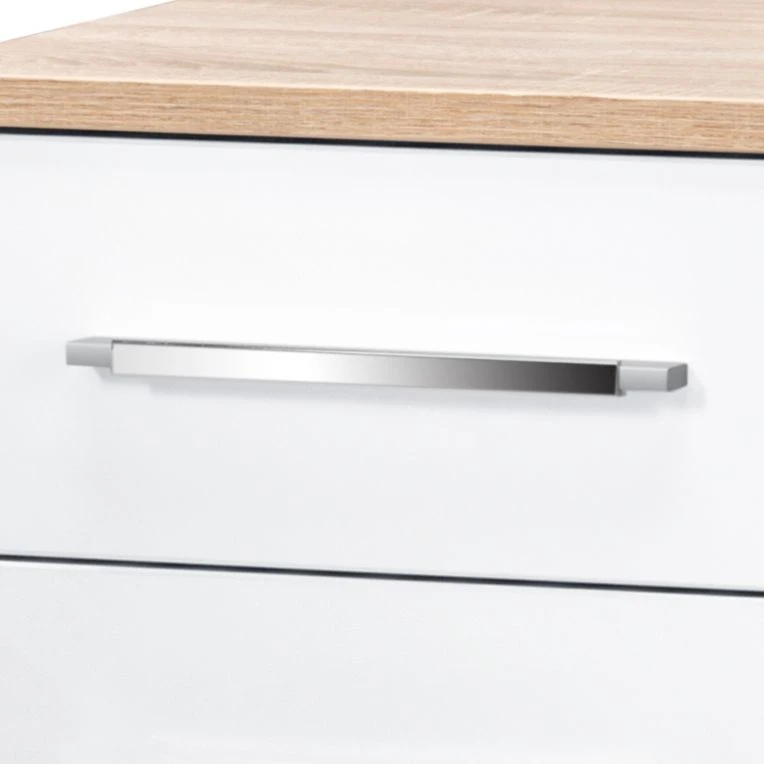 Aktenregal Merit - Eiche Sonoma Dekor / Hochglanz Weiß 4 Aktenregal Merit - Eiche Sonoma Dekor / Hochglanz Weiß – Bild 4