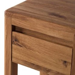 Ars Natura Beistelltisch Anamur I - Eiche - Höhe: 90 cm -Wohnzimmermöbel boutique en ligne beistelltisch anamur i wildeiche massiv 90 4726396