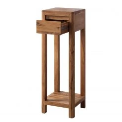 Ars Natura Beistelltisch Anamur I - Eiche - Höhe: 90 cm -Wohnzimmermöbel boutique en ligne beistelltisch anamur i wildeiche massiv 90 4726412