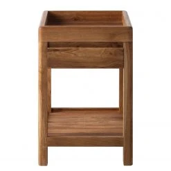 Ars Natura Beistelltisch Anamur II - Eiche -Wohnzimmermöbel boutique en ligne beistelltisch anamur ii wildeiche massiv 4726420