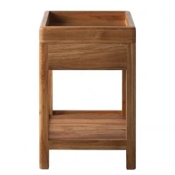 Ars Natura Beistelltisch Anamur II - Eiche -Wohnzimmermöbel boutique en ligne beistelltisch anamur ii wildeiche massiv 4726428