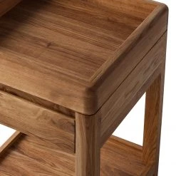 Ars Natura Beistelltisch Anamur II - Eiche -Wohnzimmermöbel boutique en ligne beistelltisch anamur ii wildeiche massiv 4726436