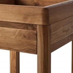 Ars Natura Beistelltisch Anamur II - Eiche -Wohnzimmermöbel boutique en ligne beistelltisch anamur ii wildeiche massiv 4726440