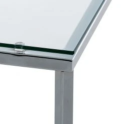 Fredriks Beistelltisch Cross - Metall - Silber -Wohnzimmermöbel boutique en ligne beistelltisch cross glas klar eckig 427362