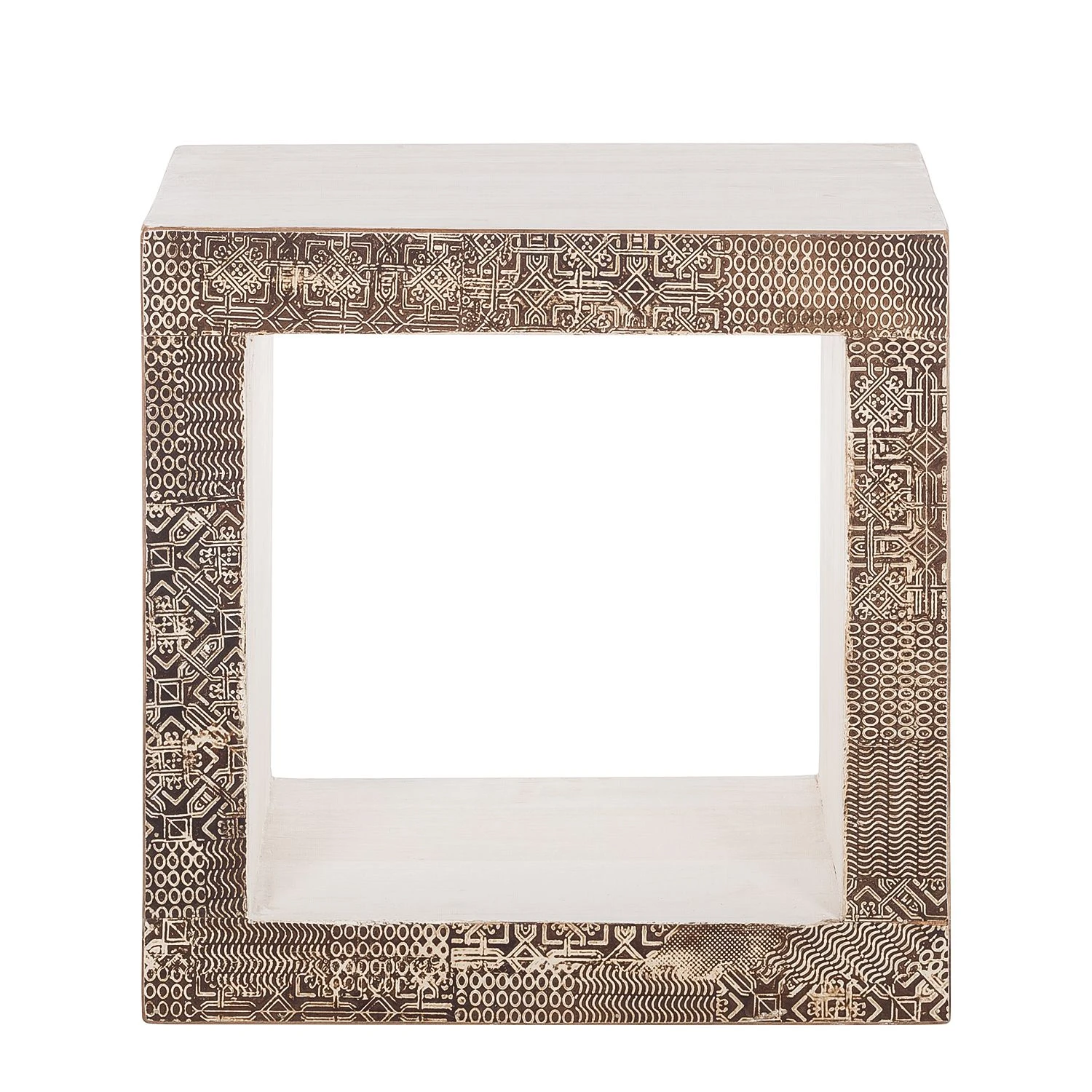 Wolf-Möbel Beistelltisch Goa White - Mehrfarbig 3 Wolf-Möbel Beistelltisch Goa White - Mehrfarbig – Bild 3