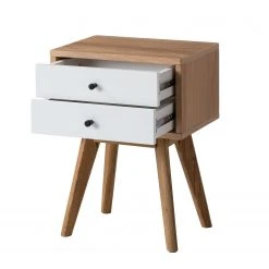 Mørteens Beistelltisch Kamion - Weiß / Eiche Dunkel Dekor - Höhe: 58 cm 9 Mørteens Beistelltisch Kamion - Weiß / Eiche Dunkel Dekor - Höhe: 58 cm -Wohnzimmermöbel boutique en ligne beistelltisch kamion eiche teilmassiv weiss eiche 58 4823644