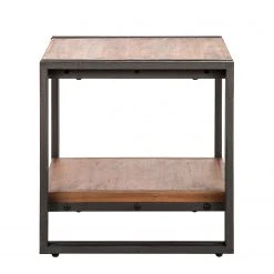 Ars manufacti Beistelltisch Manchester - Akazie massiv / Metall - Akazie / Anthrazit -Wohnzimmermöbel boutique en ligne beistelltisch manchester akazie massiv metall 4873004