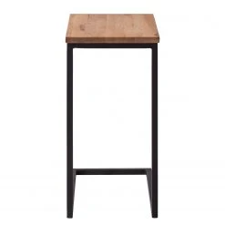 Ars manufacti Beistelltisch Montverde I - Eiche massiv / Metall - Eiche / Schwarz -Wohnzimmermöbel boutique en ligne beistelltisch montverde eiche massiv metall eiche 4667404