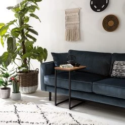 Wohnzimmermöbel boutique en ligne -Wohnzimmermöbel boutique en ligne beistelltisch montverde i eiche massiv metall eiche schwarz 4718340