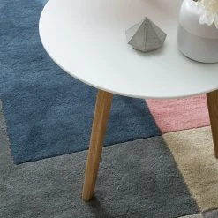 Mørteens Beistelltisch Wolka - Eiche teilmassiv - Eiche / Weiß -Wohnzimmermöbel boutique en ligne beistelltisch wolka eiche teilmassiv eiche weiss 4783444