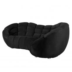 Jack & Alice Bigsofa Blair - Microfaser Schwarz 9 Jack & Alice Bigsofa Blair - Microfaser Schwarz -Wohnzimmermöbel boutique en ligne bigsofa blair microfaser schwarz 4023844