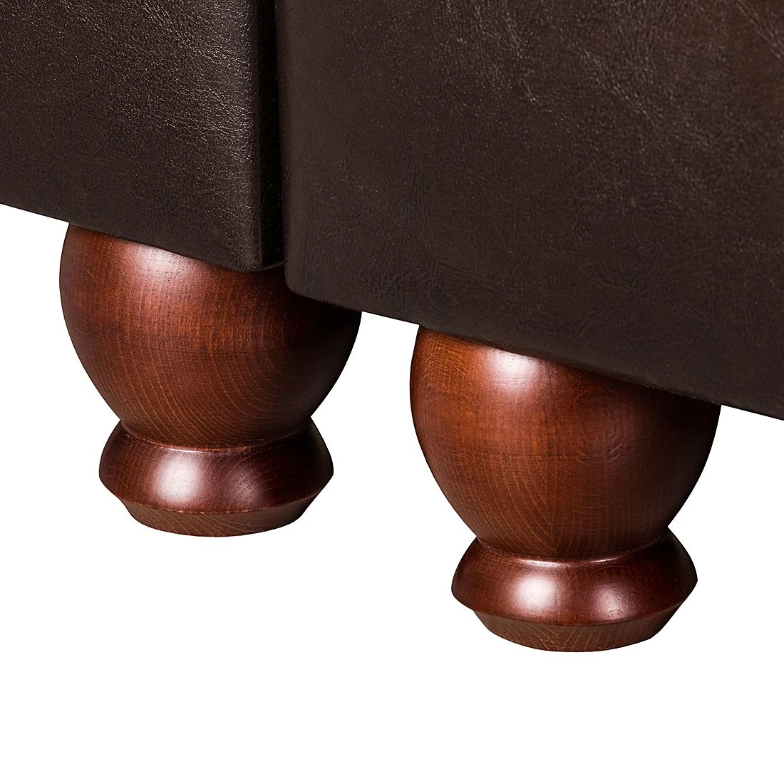 Maison Belfort Bigsofa Mosambik - Kunstleder / Webstoff - Dunkelbraun / Rot - Dunkelbraun / Rot 14 Maison Belfort Bigsofa Mosambik - Kunstleder / Webstoff - Dunkelbraun / Rot - Dunkelbraun / Rot – Bild 14