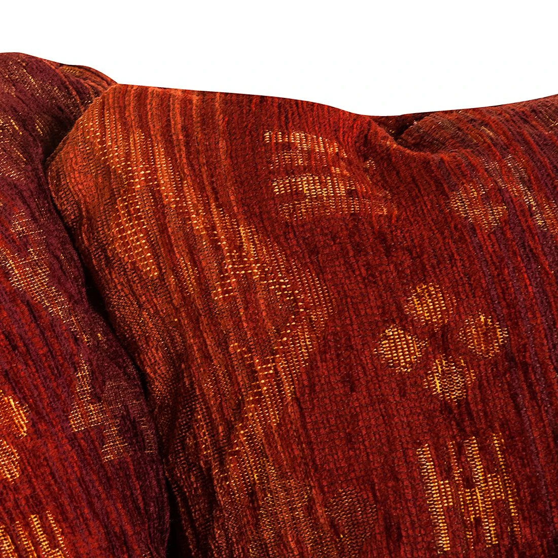 Maison Belfort Bigsofa Mosambik - Kunstleder / Webstoff - Dunkelbraun / Rot - Dunkelbraun / Rot 12 Maison Belfort Bigsofa Mosambik - Kunstleder / Webstoff - Dunkelbraun / Rot - Dunkelbraun / Rot – Bild 12