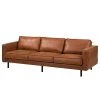 Ars manufacti Bigsofa FORT DODGE - Microfaser Yaka: Cognac