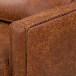 Ars manufacti Bigsofa FORT DODGE - Microfaser Yaka: Cognac -Wohnzimmermöbel boutique en ligne bigsofa fort dodge antiklederlook cognac 4669572 1