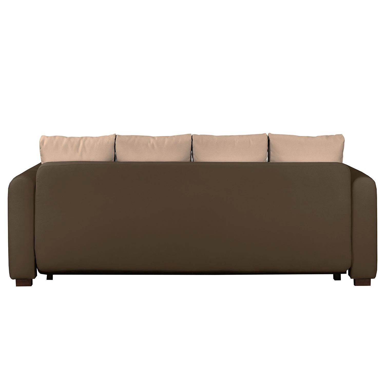 Fredriks Bigsofa Frontino - (mit Schlaffunktion) Strukturstoff - Espresso / Warmes Beige 8 Fredriks Bigsofa Frontino - (mit Schlaffunktion) Strukturstoff - Espresso / Warmes Beige – Bild 8