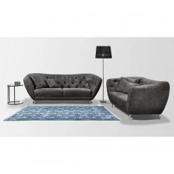 Ars manufacti Bigsofa Larrau - Antiklederlook -Wohnzimmermöbel boutique en ligne bigsofa larrau antiklederlook hellanthrazit 5115920